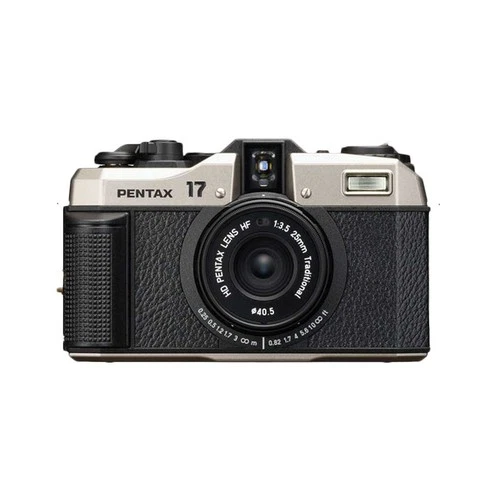 Pentax 17 35mm Half Frame Film Camera with 25mm f/3.5 Lens - Dark Silver