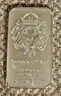 Scottsdale Mint 1 Troy oz Silver Bar LIONS HEAD