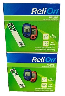 200 ReliOn Prime Test Strips~Fresh Dated~9/27+~$23.97~FR SHIP