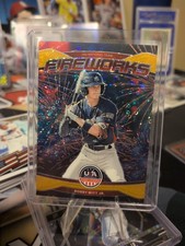 Bobby Witt Jr. 2026 Stars&Stripes Prizm GOLD Fireworks /10