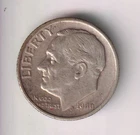 1949-S DIME 90% SILVER 10 CENTS SAN FRANCISCO 10¢ UNITED STATES OF AMERICA USA