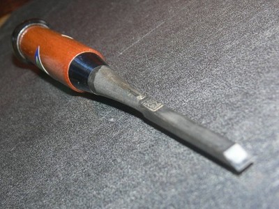 Umihiro Oire Nomi Japanese Bench Chisel Kadouchi 6mm White Steel #2 Unused
