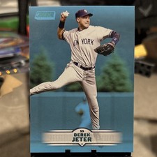 Topps Stadium Club 2025 Derek Jeter Yankees #172 MLB Light Blue HOF Collection 