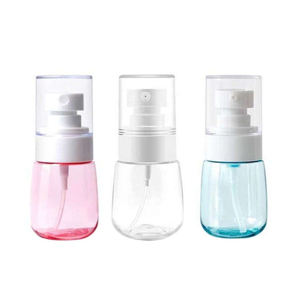 3 Pcs Refillable Spray Bottle Liquid Containers Travel Perfume