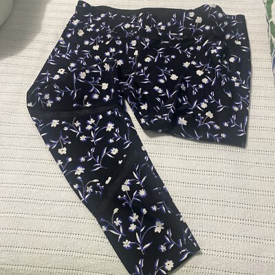 Dkny Funky Women Floral Legging.mesh Block Leg.compression Waist.size Xl