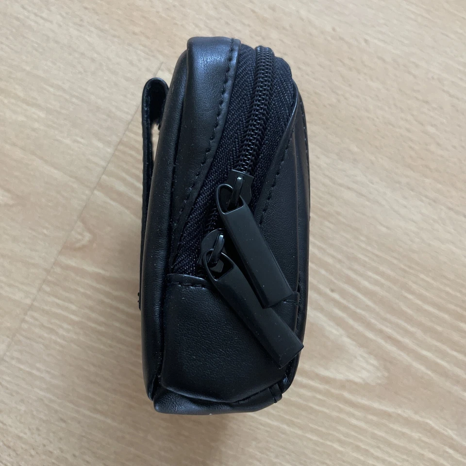 ЛОТ ИЗ 10 НОВЫХ FUJIFILM ЧЕРНЫЙ PU КОЖАНЫЙ МАЛЕНЬКИЙ ЦИФРОВОЙ КОМПАКТНЫЙ ФОТОАППАРАТ ЧЕХОЛ - Изображение 3 из 4