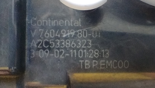 Drosselklappe V760491980-01 A2C53386323 für MINI , CITROEN, PEUGEOT 208/207