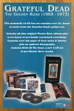 2001 Grateful Dead Golden Road CD Box Set Vintage Print Ad/Poster Official Art