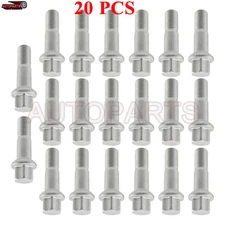 For Benz ML350 S500 GLK350 S550 CL500 GL450 Wheel Lug Bolts Nuts Set of 20