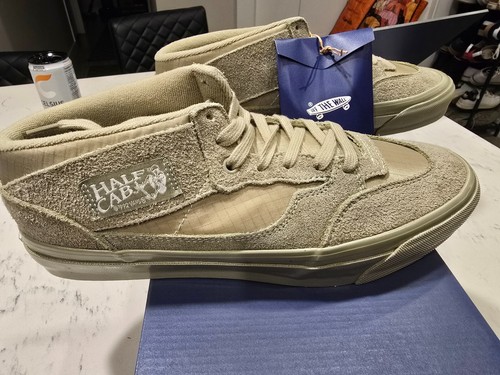 OTW by Vans LX Half Cab Reissue 33 Green (Tan) MENS SIZE 10.5 skate NEW RARE