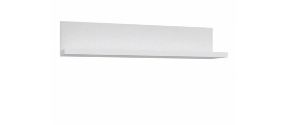 Wandregal HäNgeregal Wandboard Snow SNWB01 Weiß Matt-image