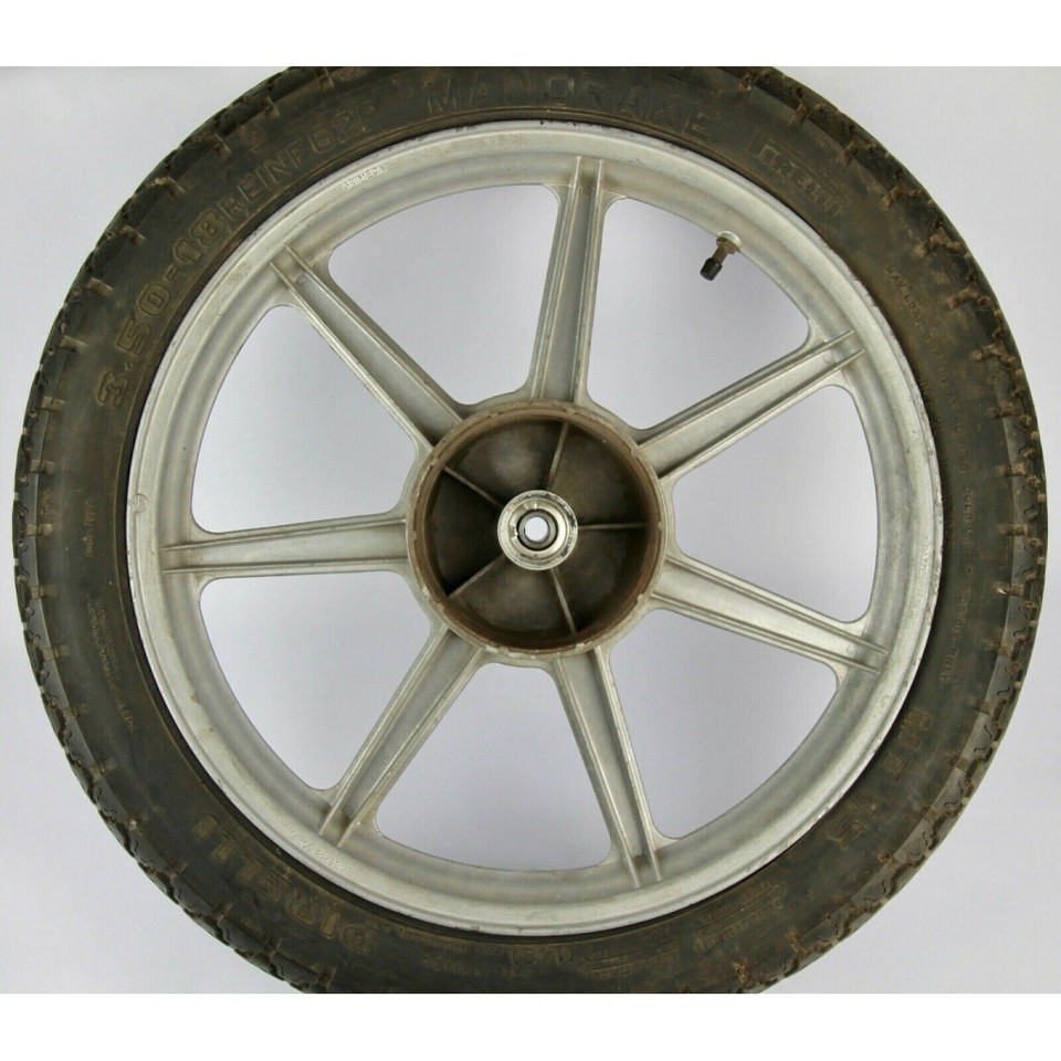 Ruota Posteriore Completa Per City Bike 26x1.3/8 - Con Copertone, Camera D'Aria E Pignone 6 Velocità - Foto 4