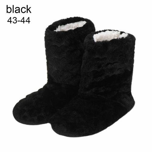 Stiefel Fleece Damen Indoor Slipper Damen Booties Hochboden Stiefel Bodensocken - Bild 13 von 16