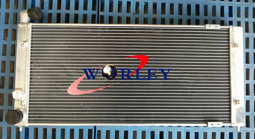 Aluminum Radiator + Fans For Volkswagen VW Golf 2 Corrado VR6 Turbo - Image 3 of 4
