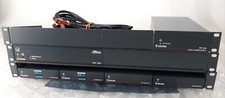 Extron Bundle 2x Dtp Hdmi 230rx 2x 230tx Xpa 2001 70v Ps124 W/ Rack Mount Shelf