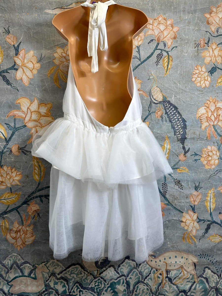 hutch tulle halter mini dress New Hutch Tulle Halter Mini Dress size 16