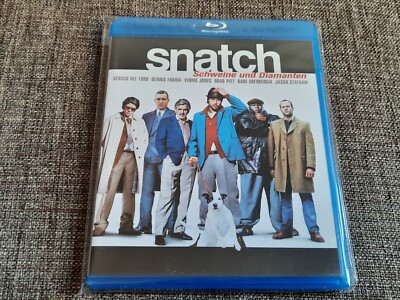 SNATCH - SCHWEINE UND DIAMANTEN 2000 deutsche Blu-Ray Benicio del Toro Brad Pitt