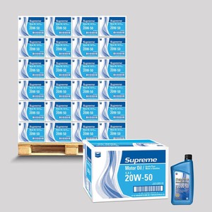 Case Of 12 Chevron Supreme Motor Oil Sae w50 Wholesale 12 Quart Ebay