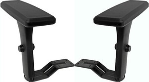 Office Gaming Chair Height Adjustable Armrest | Pad Top | R-3D-AAWP-4-Pair