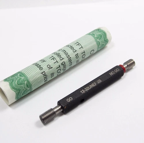 Taperlock Thread Plug Gage 12-32 UNEF-2B Go, No Go 