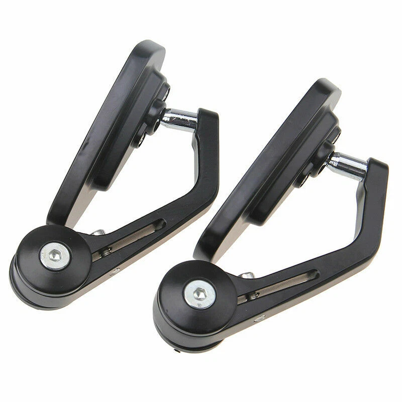 Espejos retrovisores laterales extremos manillar moto 7/8" para Honda Ducati Harley Foto 4 de 4