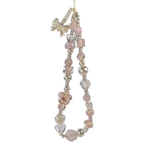 Mobile Phone Chain Cell Phone Lanyard with Acrylic Beads Phone Charm Strap Gift - Zdjęcie 2 z 8