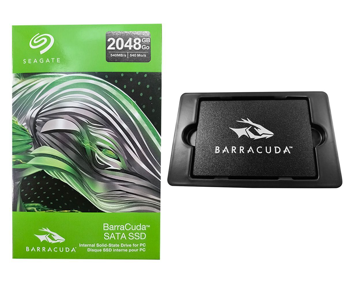 Seagate BarraCuda SATA SSD 2048GB (ZA2048CV1A002)- SATA III Seagate BarraCuda SATA SSD 2048GB (ZA2048CV1A002)- SATA III