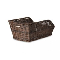Fahrradkorb FüR GepäCkträGer Basil Cento Rattan Look 47 X 34 X 22 Cm - Nature...