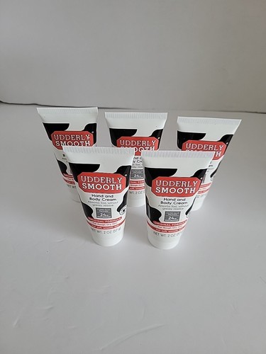 SET OF 5 Udderly Smooth Hand Cream and Body Lotion, 2 oz. - Picture 2 of 4