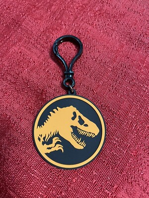Jurassic Park T-Rex Luggage Bag Tag Backpack Suitcase Clip On