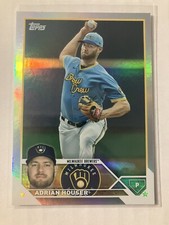 Adrian Houser  2023 Topps  Rainbow Foil Milwaukee Brewers #323