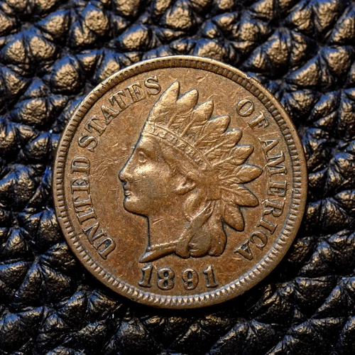 (ITM-6039) 1891 Indian Cent ~ AU Condition ~ COMBINED SHIPPING!