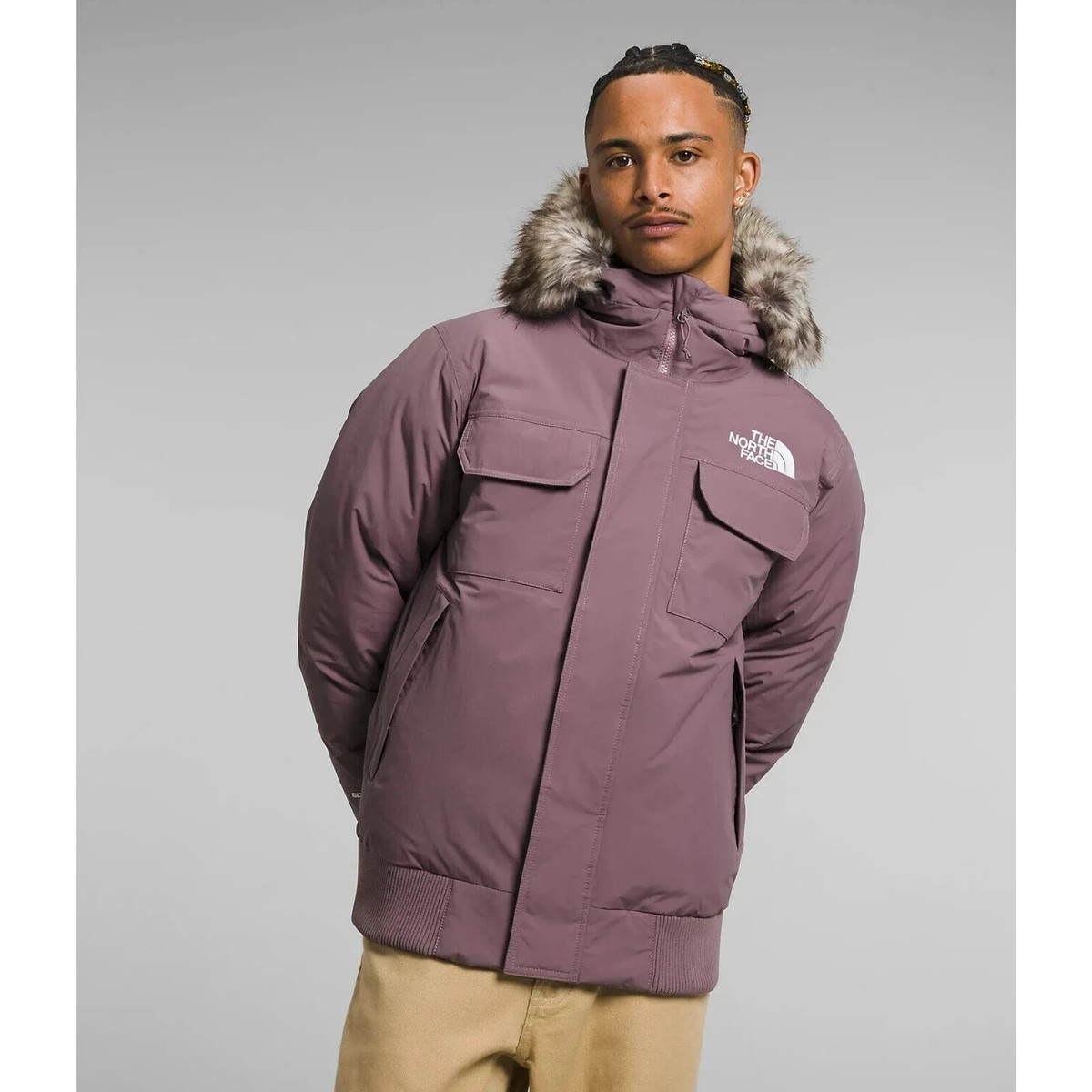 The North Face McMurdo NF0A5GD9I0V Bomber Jacket Men Fawn Gray