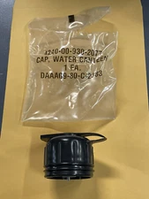 M1 Canteen Cap Early Type Black For Drinking Tube