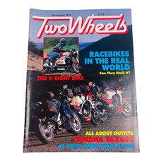 Two Wheels - November 1986 - Vintage Motorbike Magazine Australia