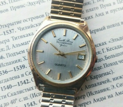 Watch ROTHERHAM GENIVE Quartz Men s Wristwatch Mechanism  Swiss Made