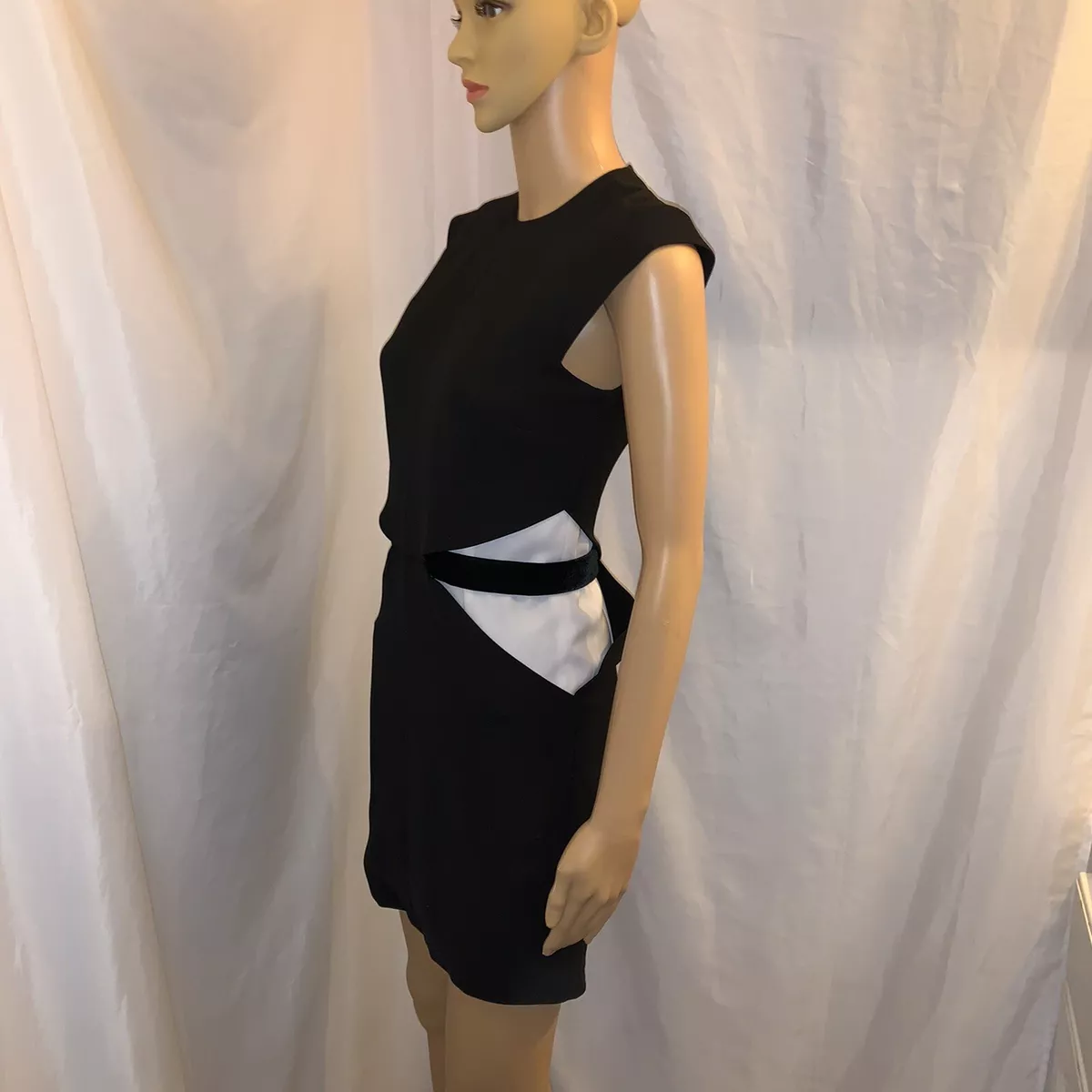 Givenchy black and white cheap dress