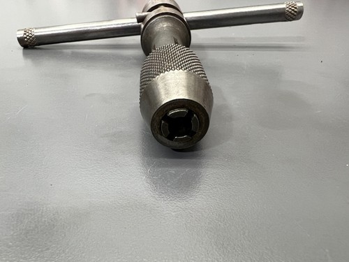 (P) GTD GREENFIELD 338 RATCHETING REVERSIBLE T HANDLE TAP WRENCH - VGC - USA - Picture 3 of 4
