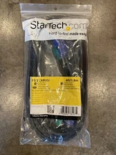 StarTech.com 6 ft 3-in-1 PS/2 KVM Cable KVMCABLES 6ft/1.83m