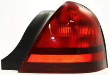 Evan-Fischer Tail Light Lens and Housing Compatible with 2003-2011 Mercury Grand