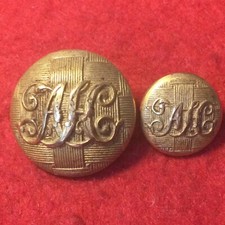 Atherstone  Foxhounds  Hunt Buttons .  20 & 13mm              (BC045)