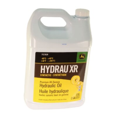 John Deere OEM Synthetic Hydraulic Oil, Hydrau  XR, ISO 46 1 Gal - TY27828