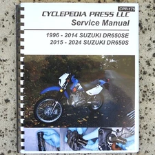 1996-2026 Suzuki DR650SE DR650S DR650 DR 650 Dual Sport SERVICE & REPAIR MANUAL