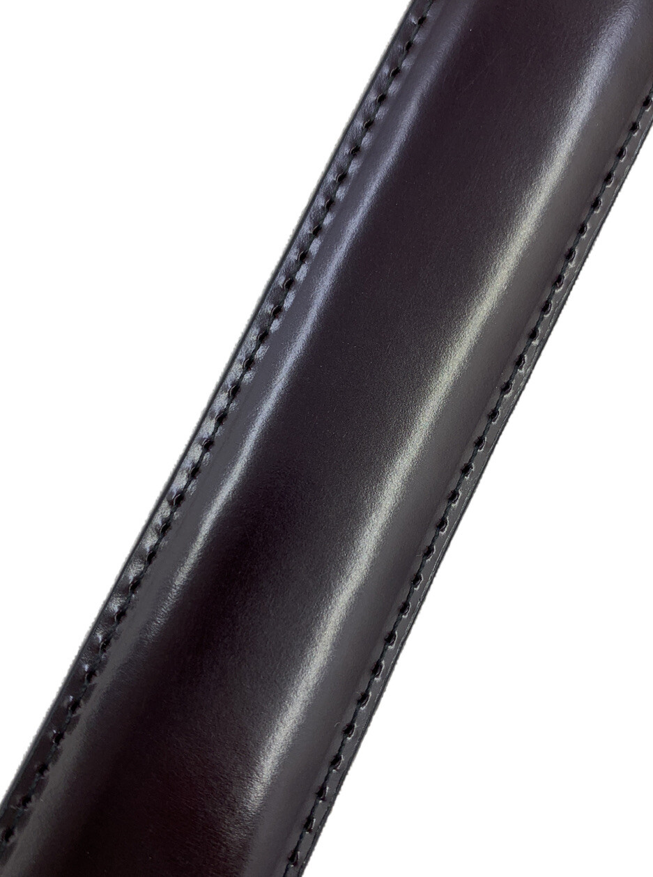 Brighton Dark Brown LIVERPOOL Leather Belt Size 36 Made in USA NWT