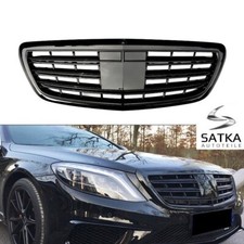 Kühlergrill Hochglanz Schwarz für W222 Mercedes S-Klasse Sport Grill A2228801783