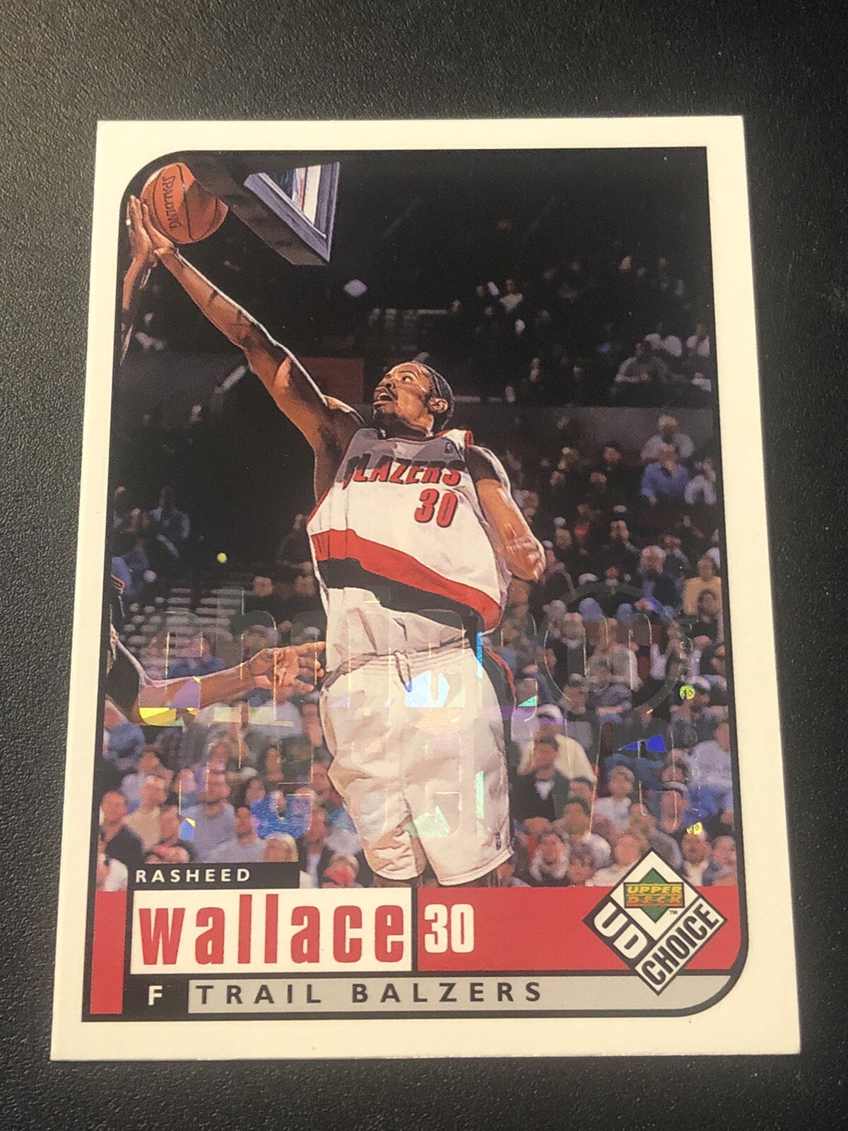 1998-99 Upper Deck UD Choice Choice Reserve Rasheed Wallace #118