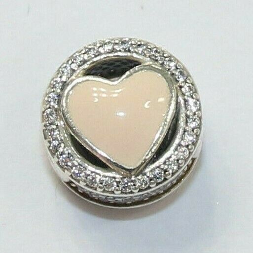 New Authentic PANDORA Charm Wonderful Love Heart Sterling Silver