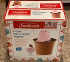 Sunbeam 4qt Ice cream maker