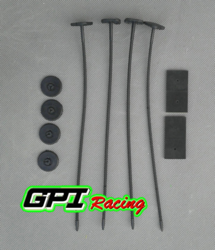 2 × Universal JDM Electric Radiator Fan Mount Mounting kit Strap Tie fans Line - Picture 6 of 12