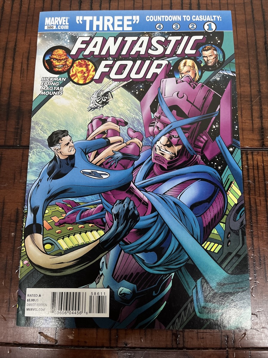 Fantastic Four #586 Main Cover 2011, Marvel NM- | eBay